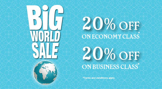 big world sale